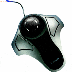 Kensington Computermaus Orbit mit Trackball schwarz/metallic