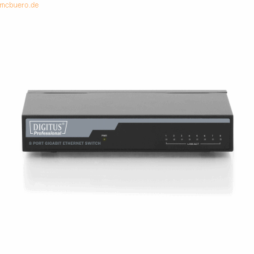 Assmann DIGITUS 8-Port Gigabit Desktop Switch 8-port 10/100/1000Base-T