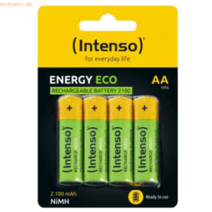 Intenso International Intenso Batteries Rechargeable Eco AA HR6 2100mA