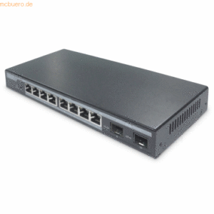 Assmann DIGITUS L2 managed 8-Port Gigabit PoE-Switch + 2 SFP