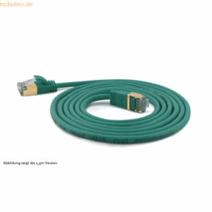 wantec wantecWire Patchkabel CAT7 extradünn SSTP grün 2