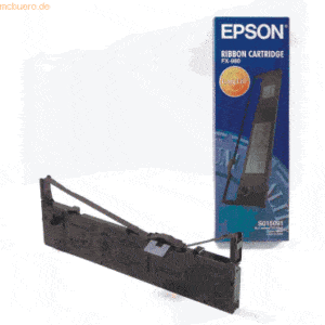Epson Farbband Epson S015091 FX980 Nylon schwarz