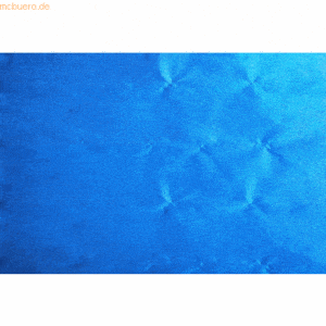 10 x Clairefontaine Metall-Krepp-Papier 250x50cm hochglanz blau