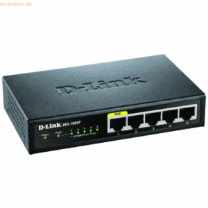 D-Link D-Link DES-1005P 5-Port Layer2 PoE Fast Ethernet Switch