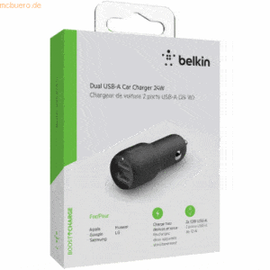 Belkin Belkin Dual USB-A Kfz-Ladegerät
