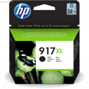 Hewlett Packard HP Tintenpatrone Nr. 917XL 3YL85AE Schwarz (ca. 1500 S