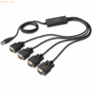 Assmann DIGITUS USB 2.0 zu 4xRS232 Kabel