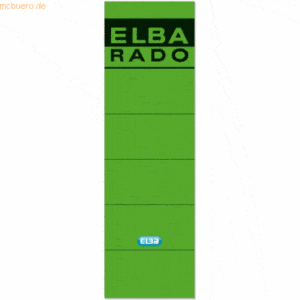 Elba Ordnerrückenschild für Elba selbstklebend kurz/breit VE=10 Stück