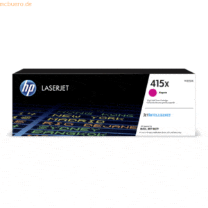 Hewlett Packard HP Toner 415X Magenta (ca. 6.000 Seiten)