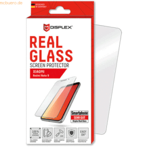 E.V.I. DISPLEX Real Glass für Xiaomi Redmi Note 9