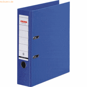 Herlitz Ordner Kunststoff A4 maX.file protect plus 80mm blau