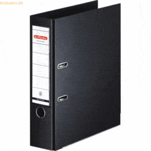 Herlitz Ordner Kunststoff A4 maX.file protect plus 80mm schwarz