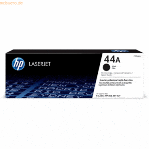 Hewlett Packard HP Toner Nr. 44A CF244A Schwarz (ca. 1.000 Seiten)