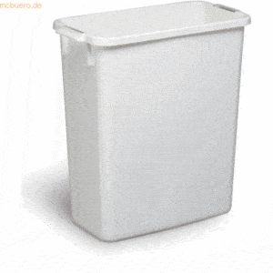 6 x Durable Abfallbehälter Durabin 60l weiß