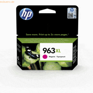 Hewlett Packard HP Tintenpatrone Nr. 963XL 3JA28AE Magenta (ca. 1.600