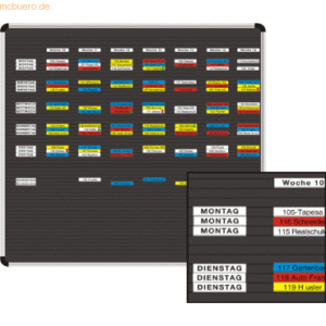 Ultradex Planrecord Stecktafel 62x44cm 32 Steckbahnen