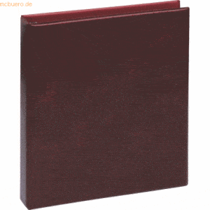 HERMA Ringalbum 240 classic 4 Ringe 265x315mm bis 30 Blatt bordeaux