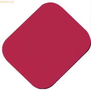 Fellowes Mousepad 241x203mm rot