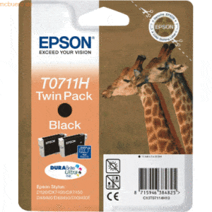 Epson Tintenpatrone Epson T07114H10 schwarz