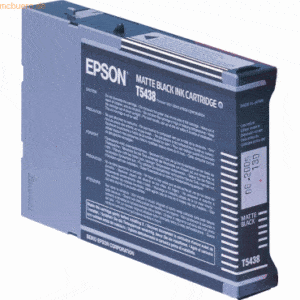 Epson Tintenpatrone Epson T543800 mattschwarz