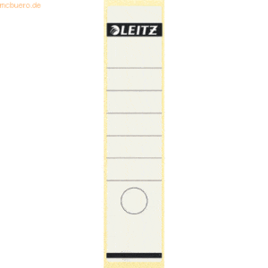 Leitz Ordnerrückenschilder 61x285mm selbstklebend weiß VE=10 Stück