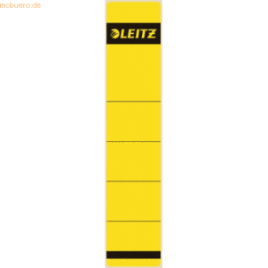 Leitz Ordnerrückenschilder 39x191mm gelb VE=10 Stück