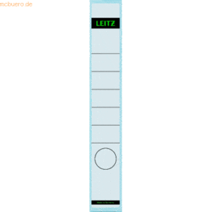 Leitz Ordnerrückenschilder 39x285mm weiß VE=10 Stück