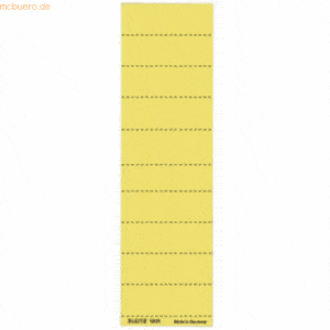 Leitz Beschriftungsschilder für Vollsichtreiter 60x21mm gelb VE=100 St