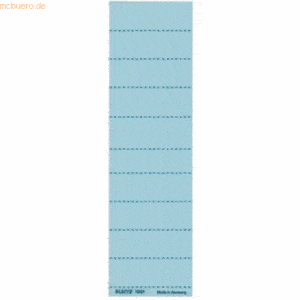 Leitz Beschriftungsschilder für Vollsichtreiter 60x21mm blau VE=100 St