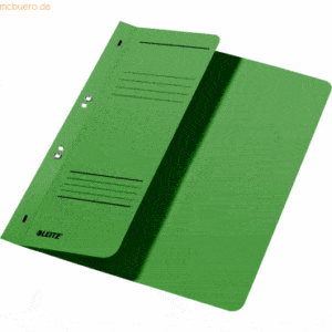 Leitz Ösenhefter A4 1/2 Vorderdeckel Karton kaufmännische Heftung grün