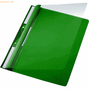 Leitz Einhängehefter A4 2 kurze Beschriftungsfenster PVC grün