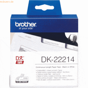 Brother Endlosetiketten auf Rolle 12mm x 30