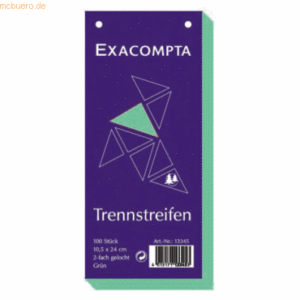 Exacompta Trennstreifen 10