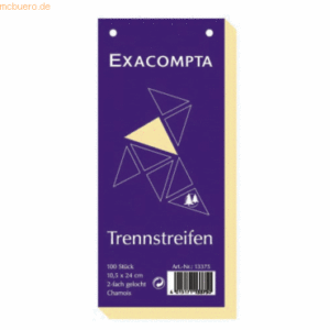 Exacompta Trennstreifen 10