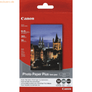 Canon Photopapier Plus SG-201 10x15cm semigloss VE=50 Blatt