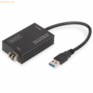 Assmann DIGITUS USB 3.0 Gigabit SFP Netzwerkadapter (ohne SFP Modul)