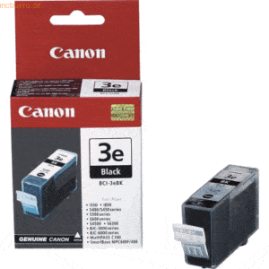 Canon Tintenpatrone Canon BCI-3eBK schwarz