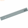 Rumold Bürolineal Aluminium silber/eloxiert 30cm