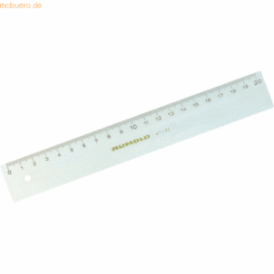 Rumold Lineal 30cm Acryl transparent