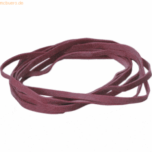 Alco Gummibänder 130x4mm 1000g rot