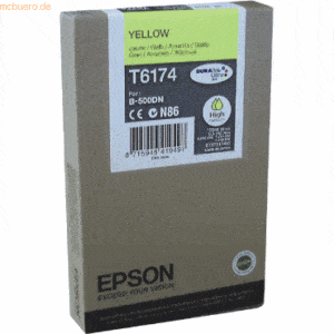 Epson Tintenpatrone Epson T617400 gelb