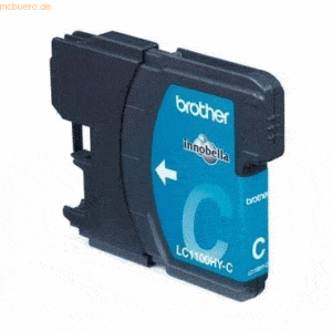Brother Tintenpatrone Brother LC1100HYC cyan