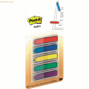 Post-it Index Haftstreifen Index Pfeile rot blau gelb grün lila