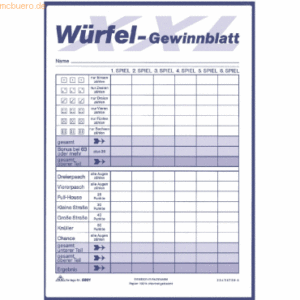 RNK Würfelblock XXL A5 2x85 Blatt