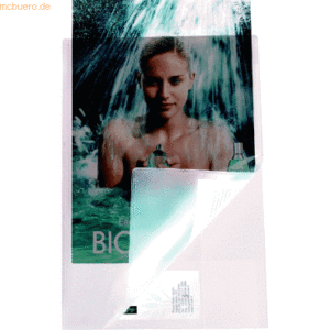 25 x Dataplus Angebotsmappe mit A4-Tasche Polypropylen transparent