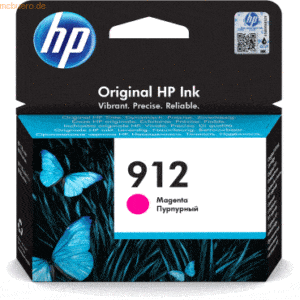 Hewlett Packard HP Tintenpatrone Nr. 912 3YL78AE Magenta (ca. 315 Seit