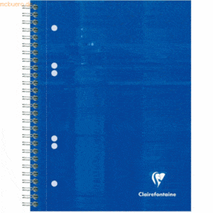Clairefontaine Collegeblock A5 80 Blatt 90g/qm farbig sortiert liniert