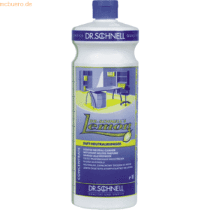 Dr.Schnell Neutralreiniger Lemon 1l