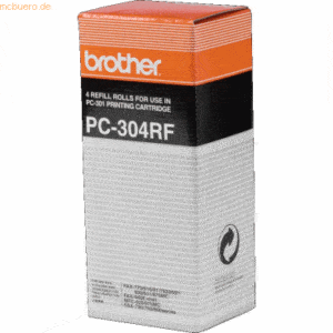 Brother Thermotransferrolle Brother PC-304RF VE=4 Stück