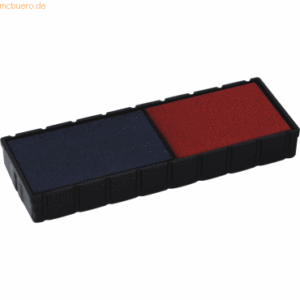 Colop Ersatzkissen für S 120/WD blau/rot VE=2 Stück